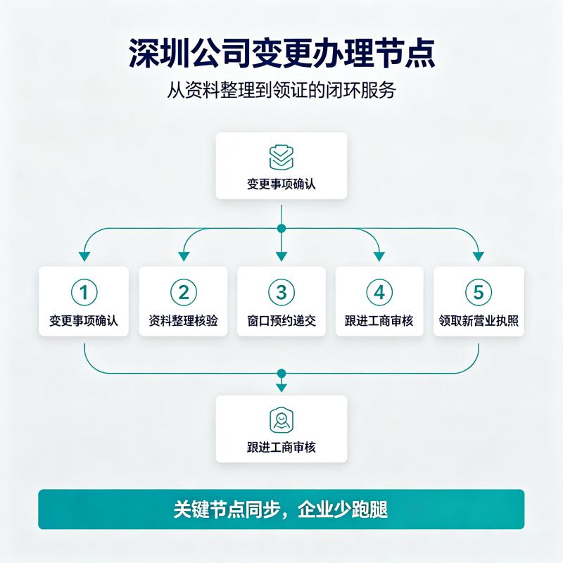 深圳公司工商变更 · 线下窗口专场代办服务 - 信永成咨询