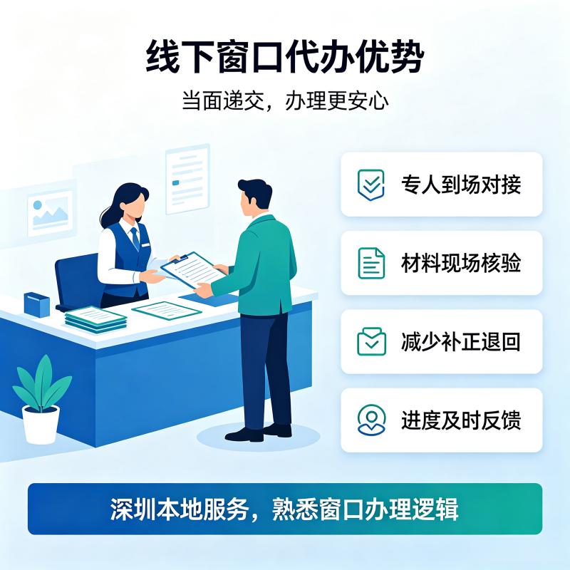 深圳公司工商变更线下窗口代办优势 - 信永成咨询